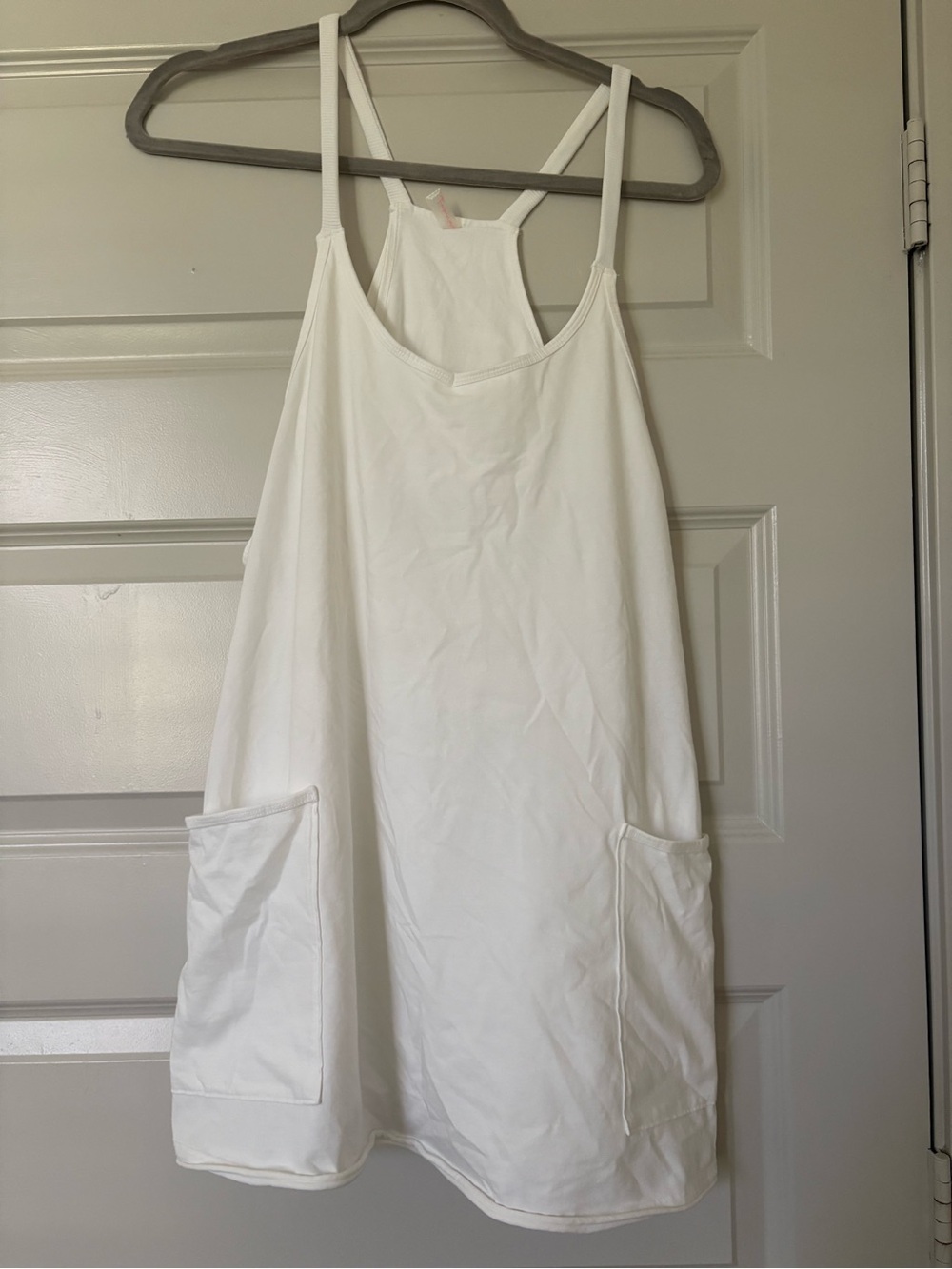 Free People White Hot Shot Mini Dress